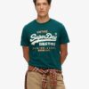 Klassiek Vintage T-shirt met Heritage-logo