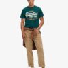 Klassiek Vintage T-shirt met Heritage-logo