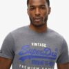 Klassiek Vintage T-shirt met Heritage-logo
