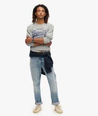 Klassieke T-shirt met lange mouwen en print