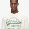 Klassieke T-shirt met lange mouwen en print