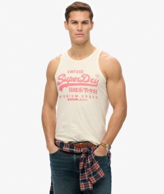 Klassieke Vintage Logo Heritage Vest Top
