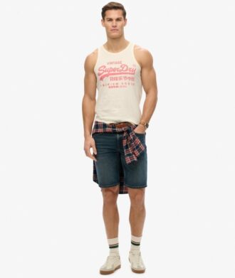 Klassieke Vintage Logo Heritage Vest Top