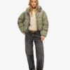 Kort model Cocoon-pufferjas Kort model Cocoon-pufferjas