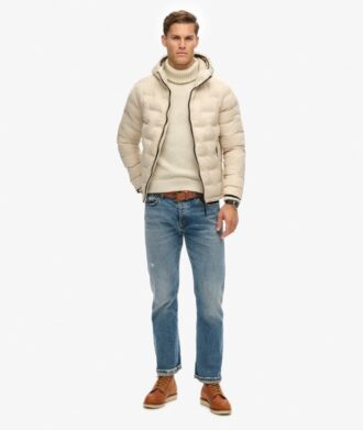 Kort quilted pufferjack