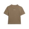 Kort T-shirt van Organic Cotton met borduursel Kort T-shirt van Organic Cotton met borduursel