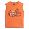 La Vintage Logo Graphic Slim Vest Top La Vintage Logo Graphic Slim Vest Top
