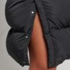 Lang gewatteerd Hooded Gilet
