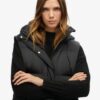 Lang model Hooded Puffer Gilet Lang model Hooded Puffer Gilet
