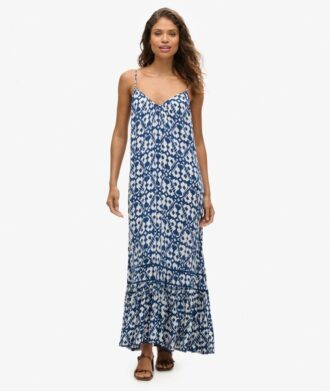 Lange cami-jurk