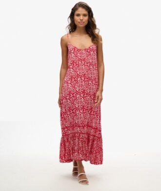 Lange cami-jurk