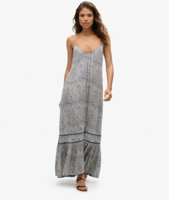 Lange cami-jurk