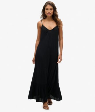 Lange cami-jurk