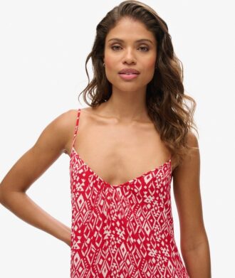 Lange cami-jurk