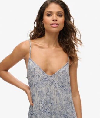 Lange cami-jurk