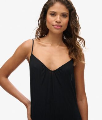 Lange cami-jurk