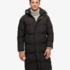 Lange Hooded Puffer jas