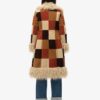 Lange patchwork-afghaanse jas Lange patchwork-afghaanse jas
