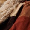 Lange patchwork-afghaanse jas Lange patchwork-afghaanse jas