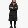 Lange Puffer-Jacke Lange Puffer-Jacke