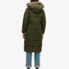 Longline Everest-jas van imitatiebont