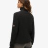 Lose kabeltrui met col Lose kabeltrui met col