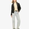 Lose kabeltrui met col Lose kabeltrui met col