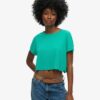 Losvallend kort T-shirt
