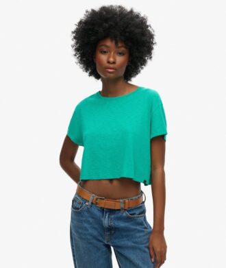 Losvallend kort T-shirt