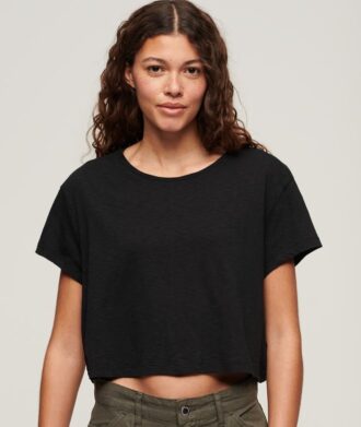 Losvallend kort T-shirt