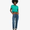 Losvallend kort T-shirt