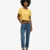 Losvallend kort T-shirt