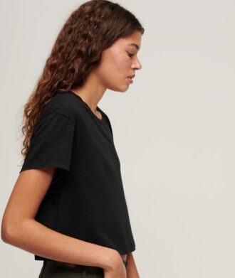 Losvallend kort T-shirt