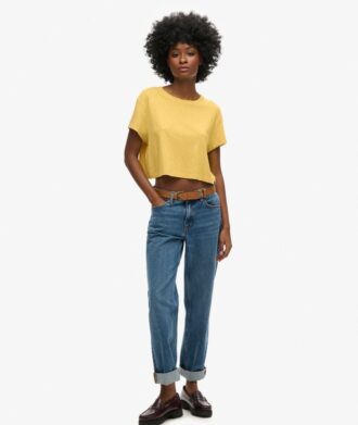 Losvallend kort T-shirt