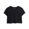 Losvallend kort T-shirt
