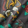 Losvallend T-shirt met tattoo-afbeelding op de rug Losvallend T-shirt met tattoo-afbeelding op de rug