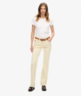 Low Rise corduroy flare Jeans