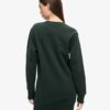 Luxe jersey jurk met metallic logo Luxe jersey jurk met metallic logo