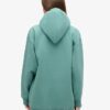 Luxe metallic logo-jurk met Hooded capuchon Luxe metallic logo-jurk met Hooded capuchon