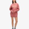 Luxe Sweatjurk met metallic logo