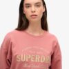 Luxe Sweatjurk met metallic logo
