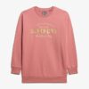 Luxe Sweatjurk met metallic logo