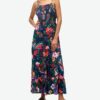 Maxi-jurk met gesmokte cami