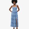 Maxi-jurk met strik