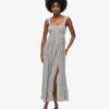 Maxi-jurk met strik