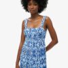 Maxi-jurk met strik