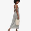 Maxi-jurk met strik