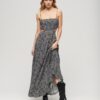 Maxi-jurk met uitgesneden rug Maxi-jurk met uitgesneden rug