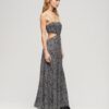 Maxi-jurk met uitgesneden rug Maxi-jurk met uitgesneden rug