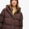 Maxi-pufferjas met Hooded capuchon Maxi-pufferjas met Hooded capuchon